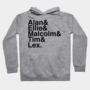 Helvetica Jurassic Park Hoodie